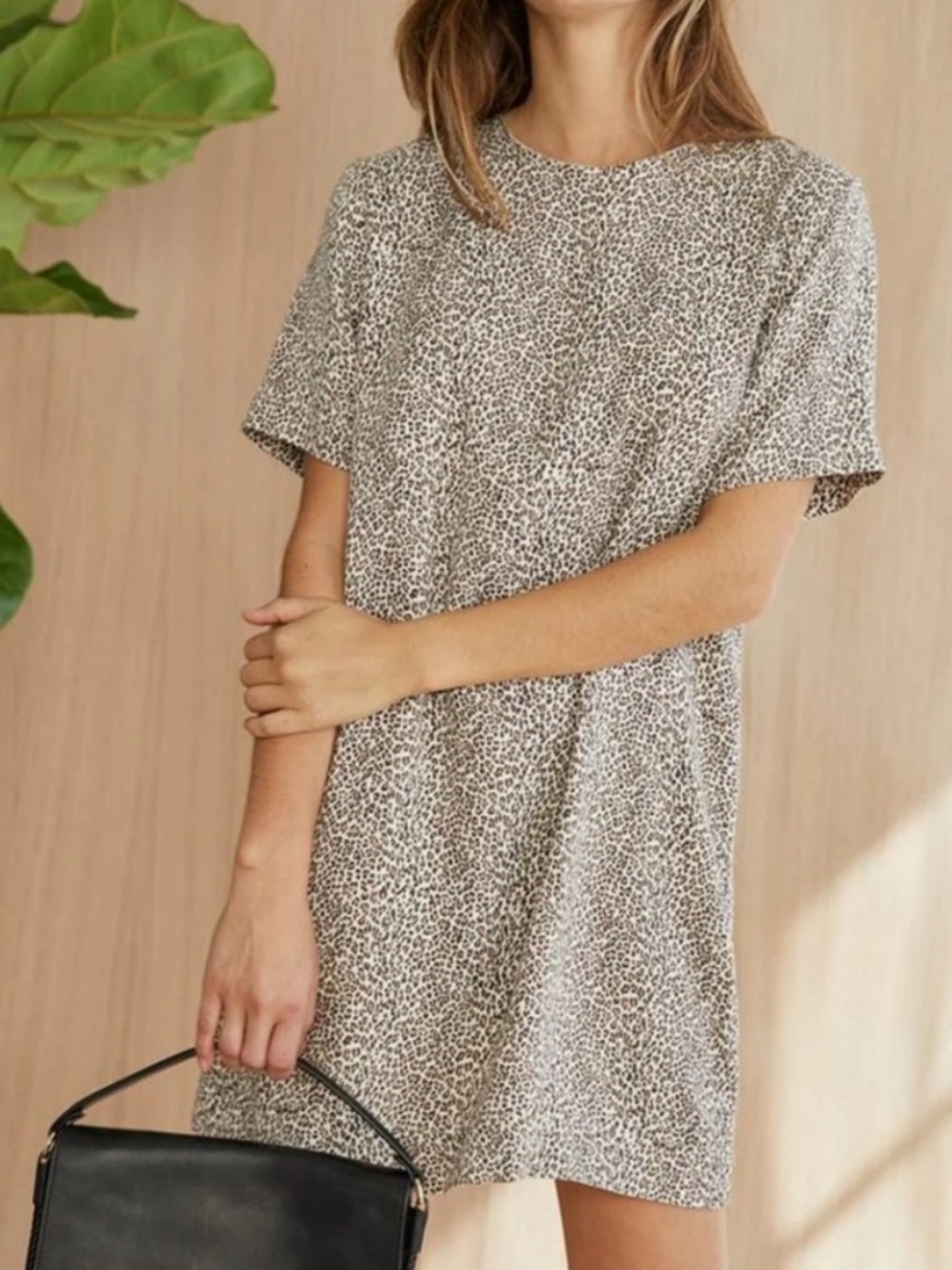 Jenni Kayne Leopard T-Shirt Dress